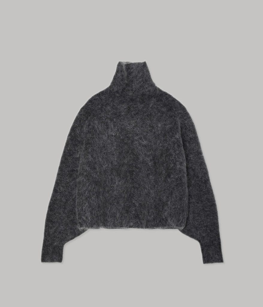 Sayaka Davis - Mohair Highneck in Charcoal