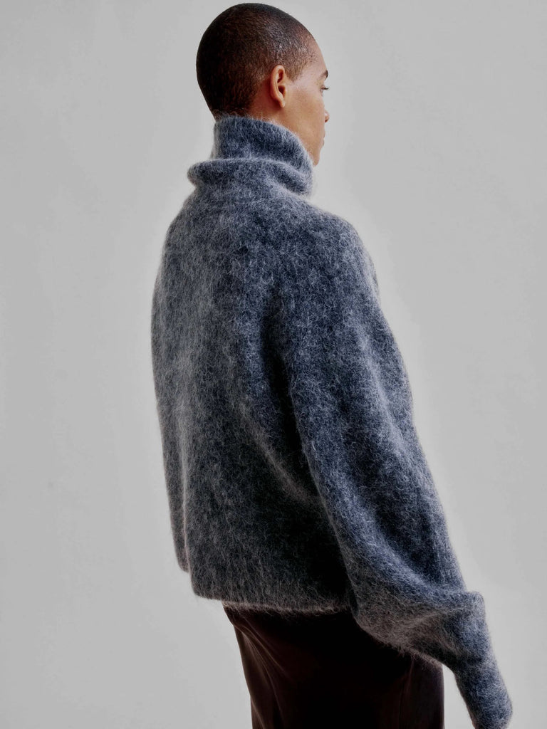 Sayaka Davis - Mohair Highneck in Charcoal