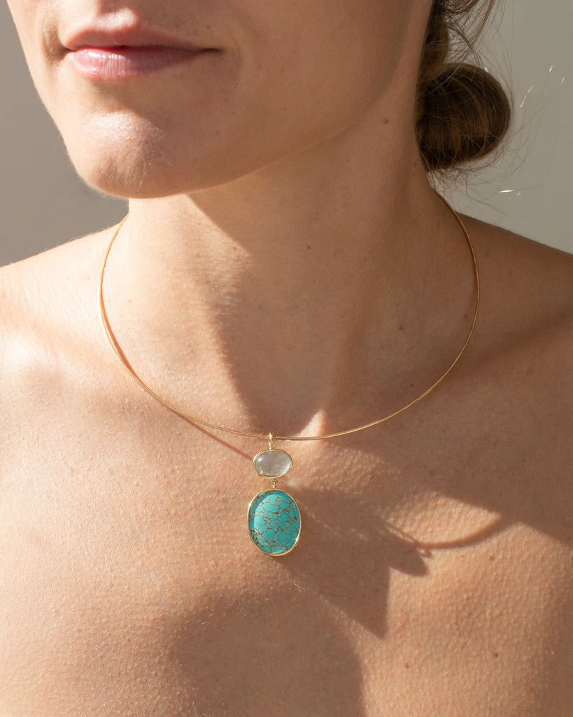 14k A Trip West Pendant