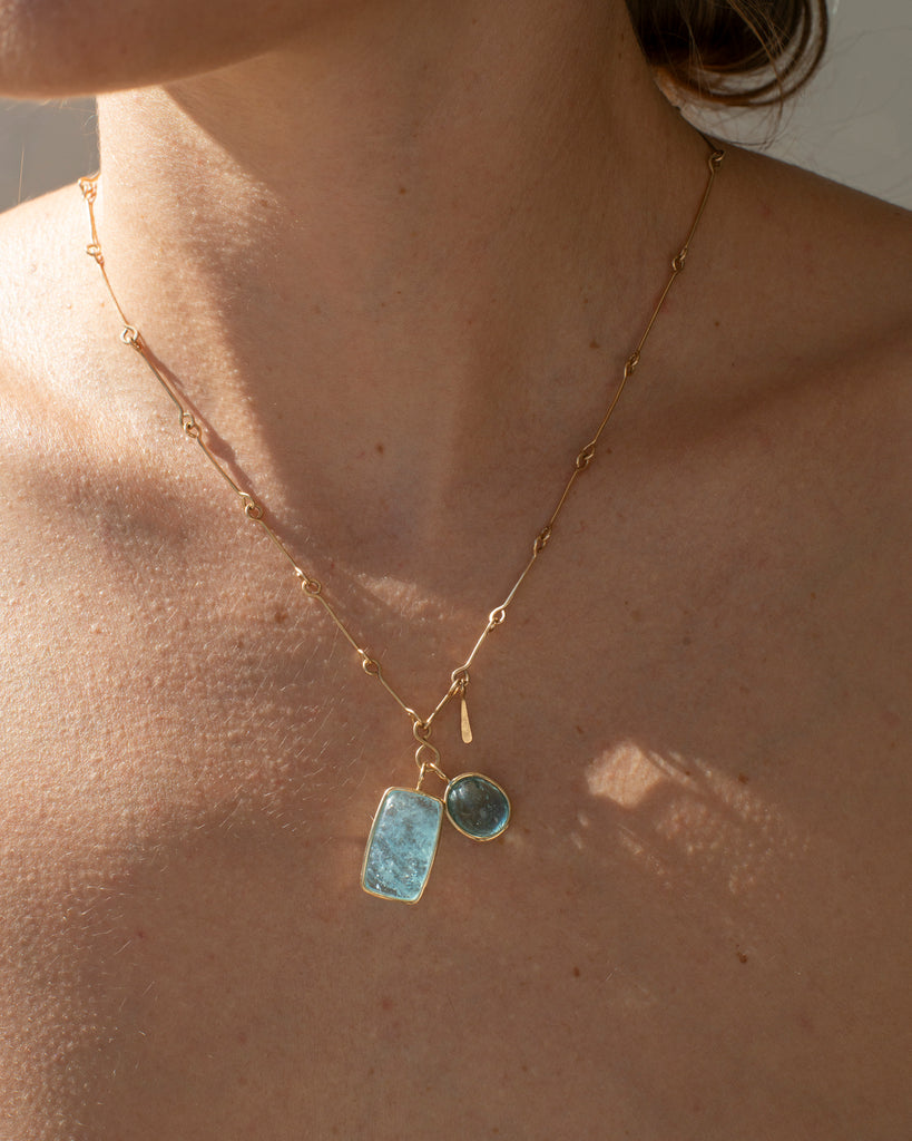14k Baby Beach Pendant