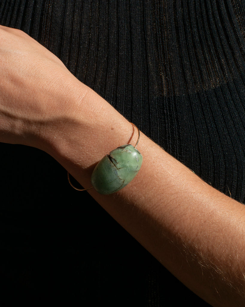 Amazonite Cuff Bracelet