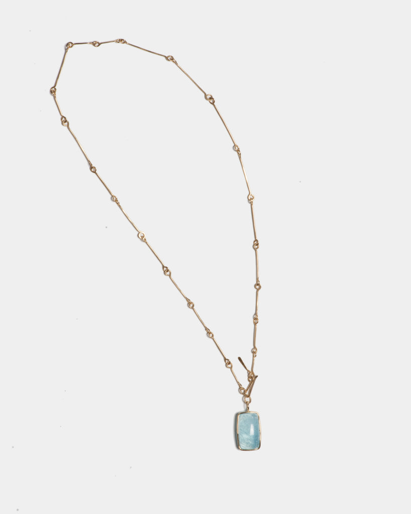 14k Inlet Floating Pendant
