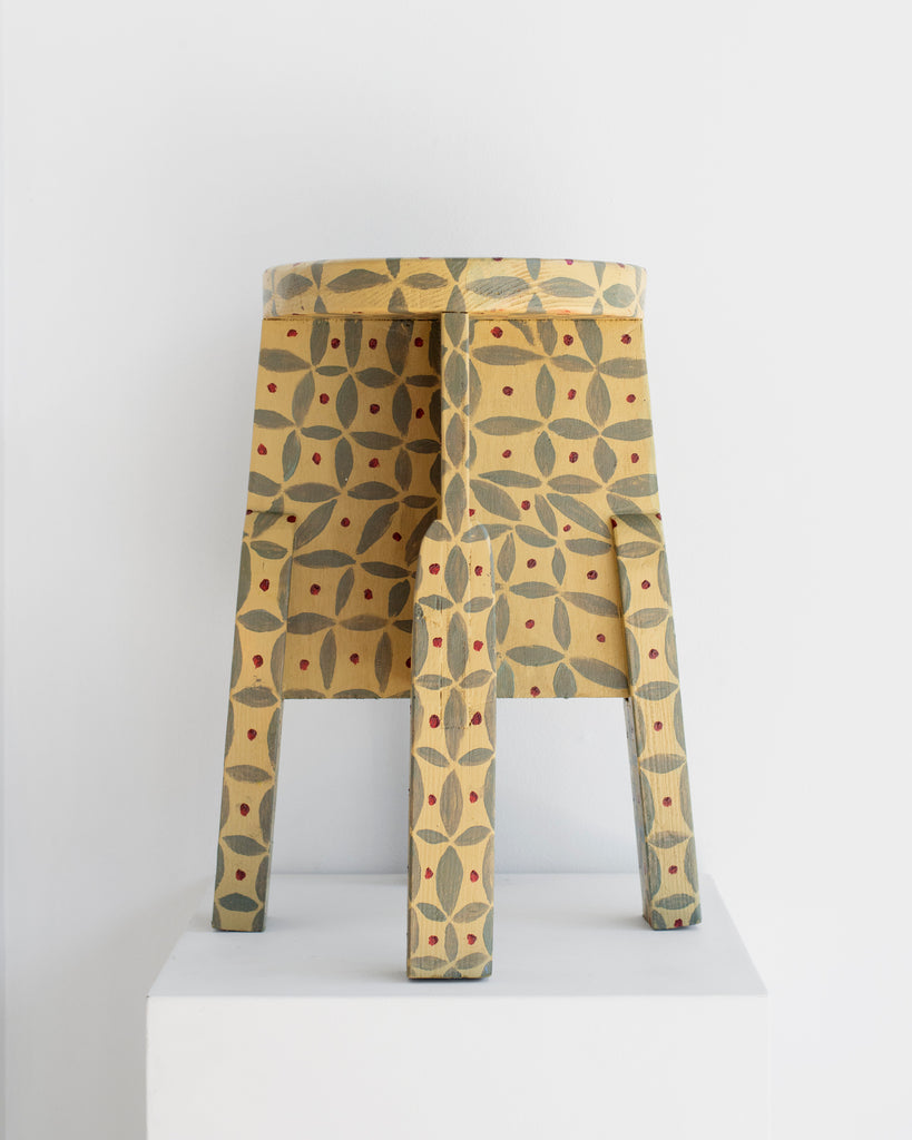 Nate Hill - Green Flowers Bench