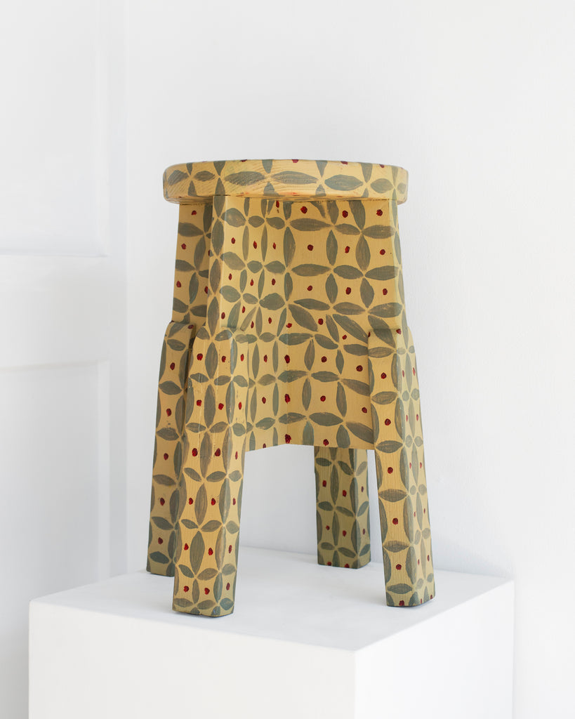 Nate Hill - Green Flowers Bench