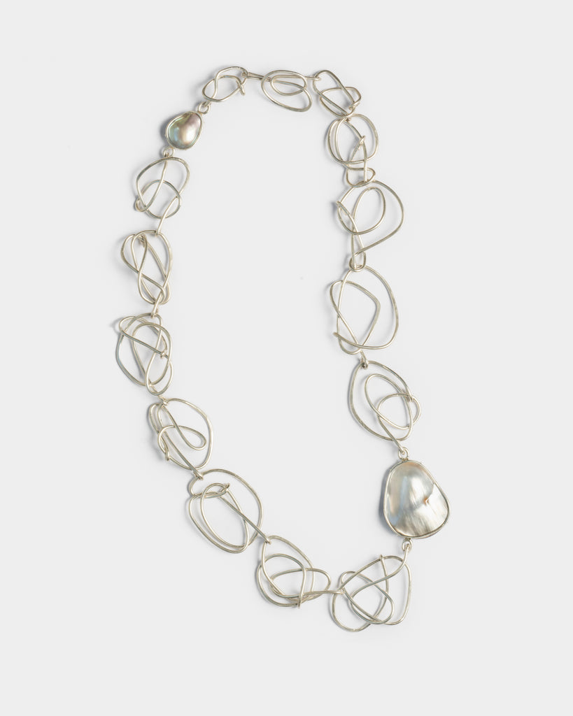 Pearls and Lace Necklace