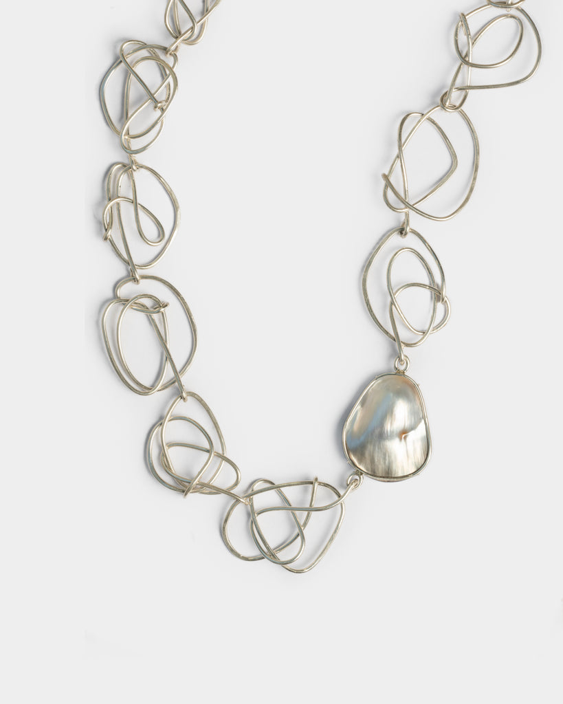 Pearls and Lace Necklace