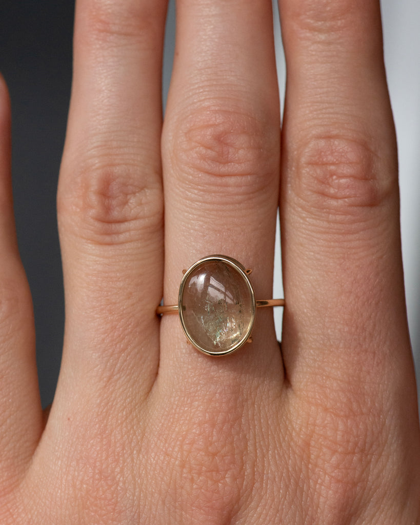 14k Soft Echo Ring
