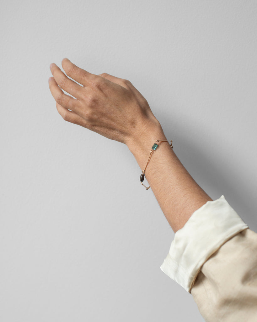 14k Wooded Paths Bracelet