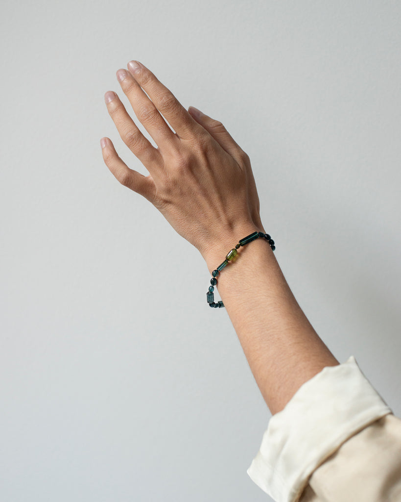 14k Deep Sea Layering Bracelet