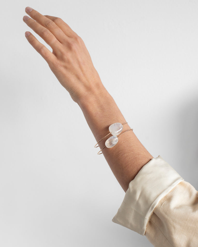 Moonstone Cuff