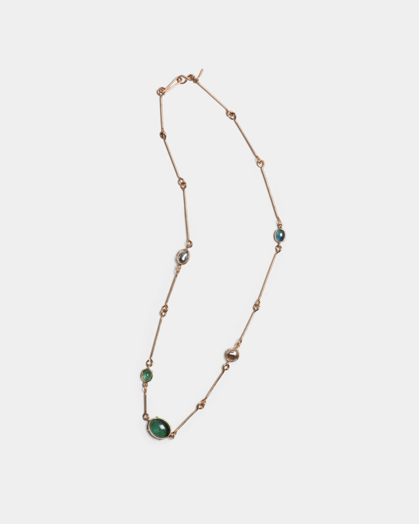 14k Dusted Trees Necklace