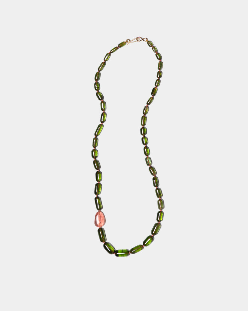 14k Pink Sun Over Pines Layering Necklace