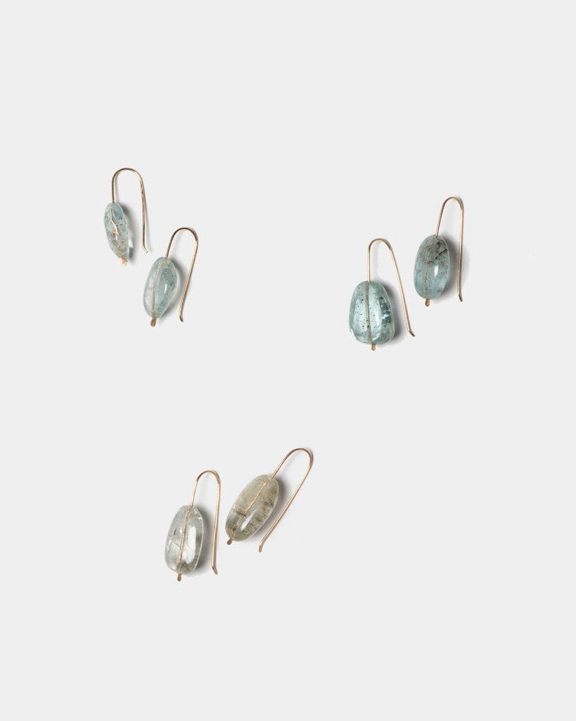 Aquamarine Drop Earrings