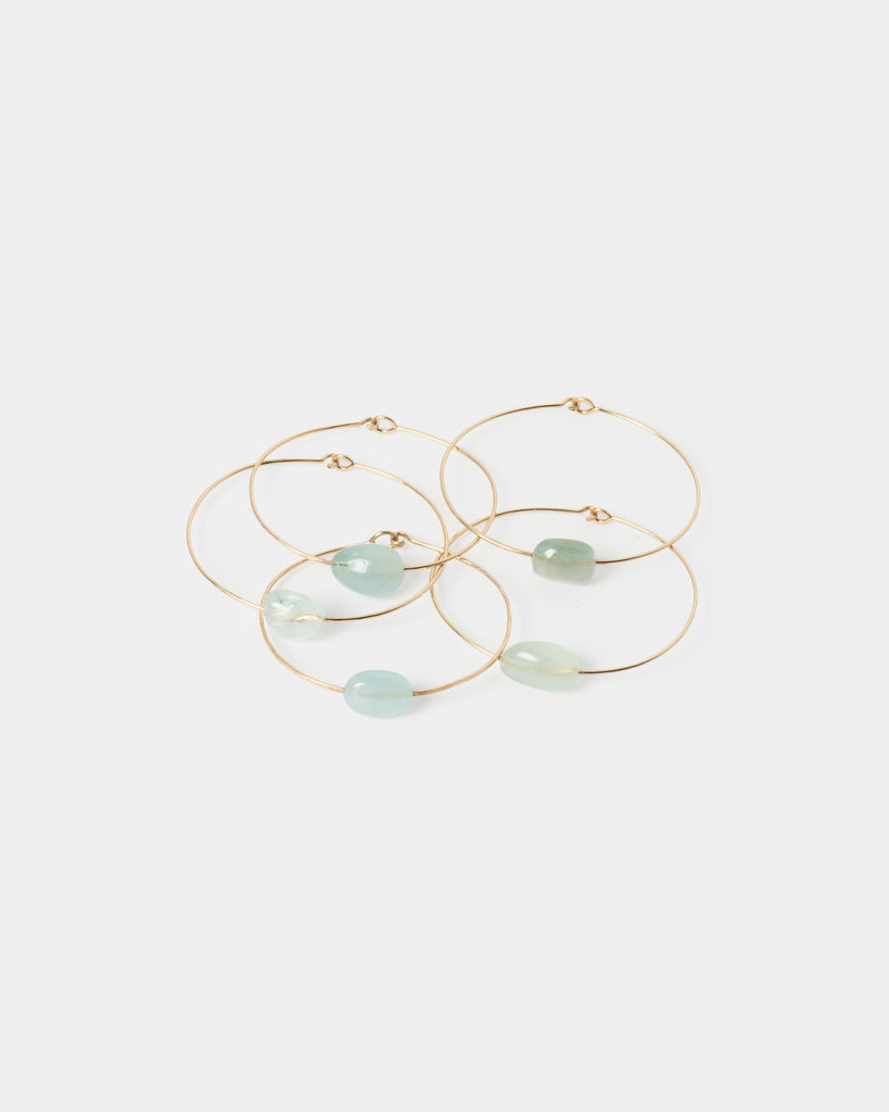 Sea Aquamarine Cuff Bracelet