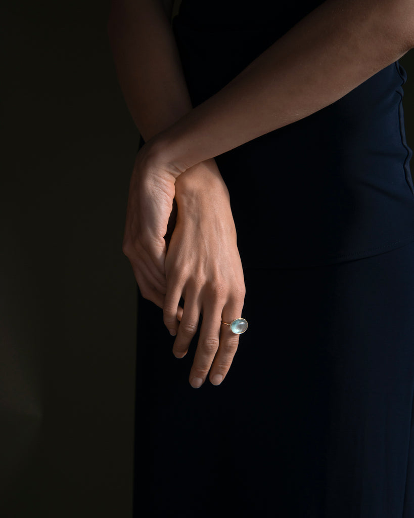 14k A World of Water Ring