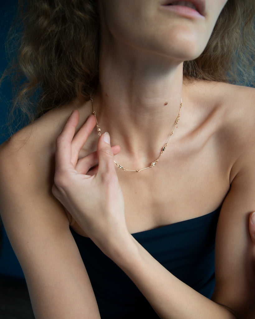 14k Northern Light Necklace