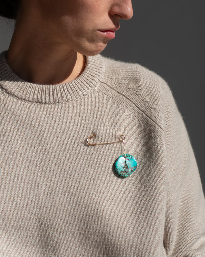 Spinning Earth Pin
