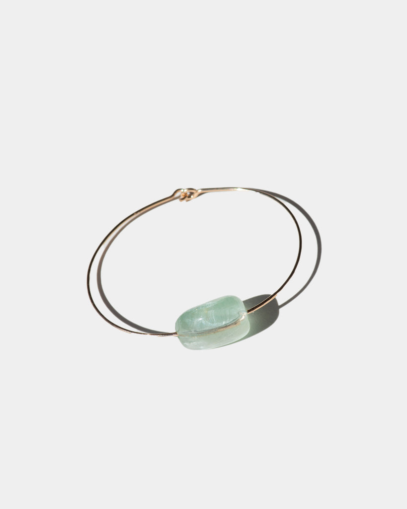 Aquamarine Cuff Bracelet