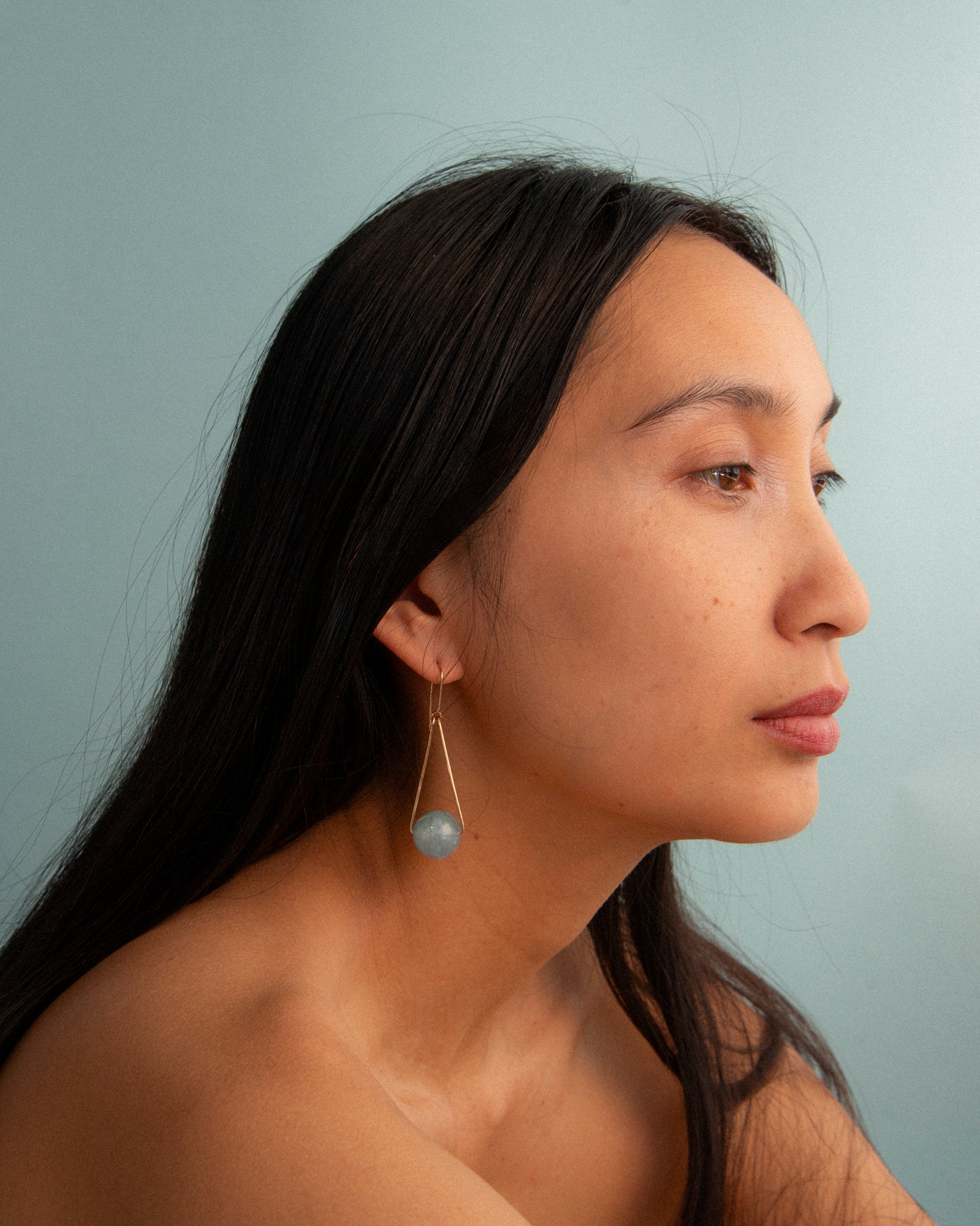 Marine Pendulum Earrings