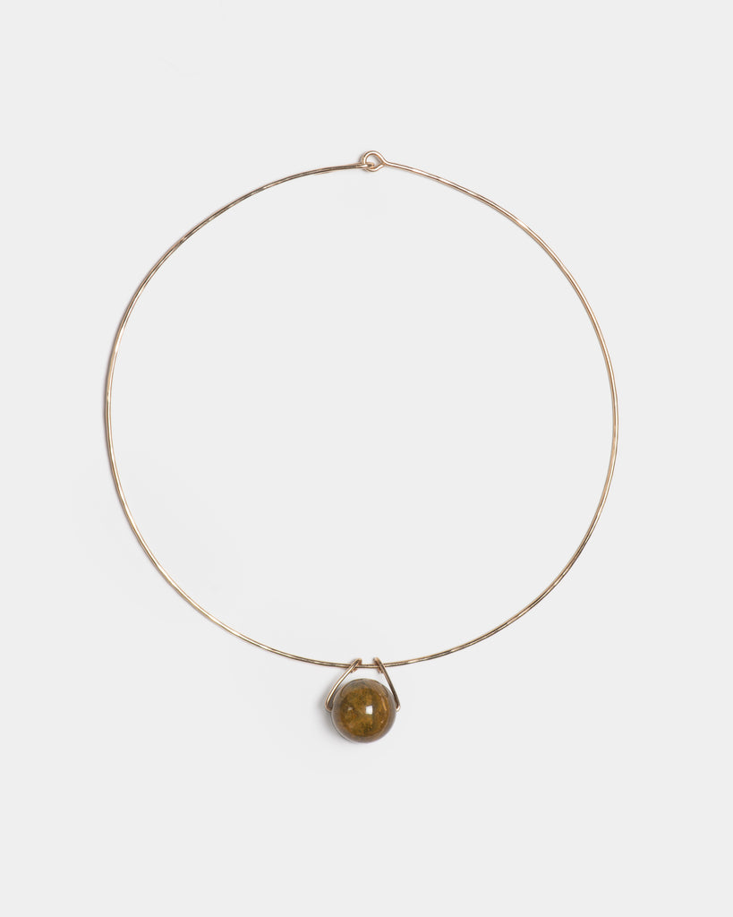 Jasper Pendulum Collar