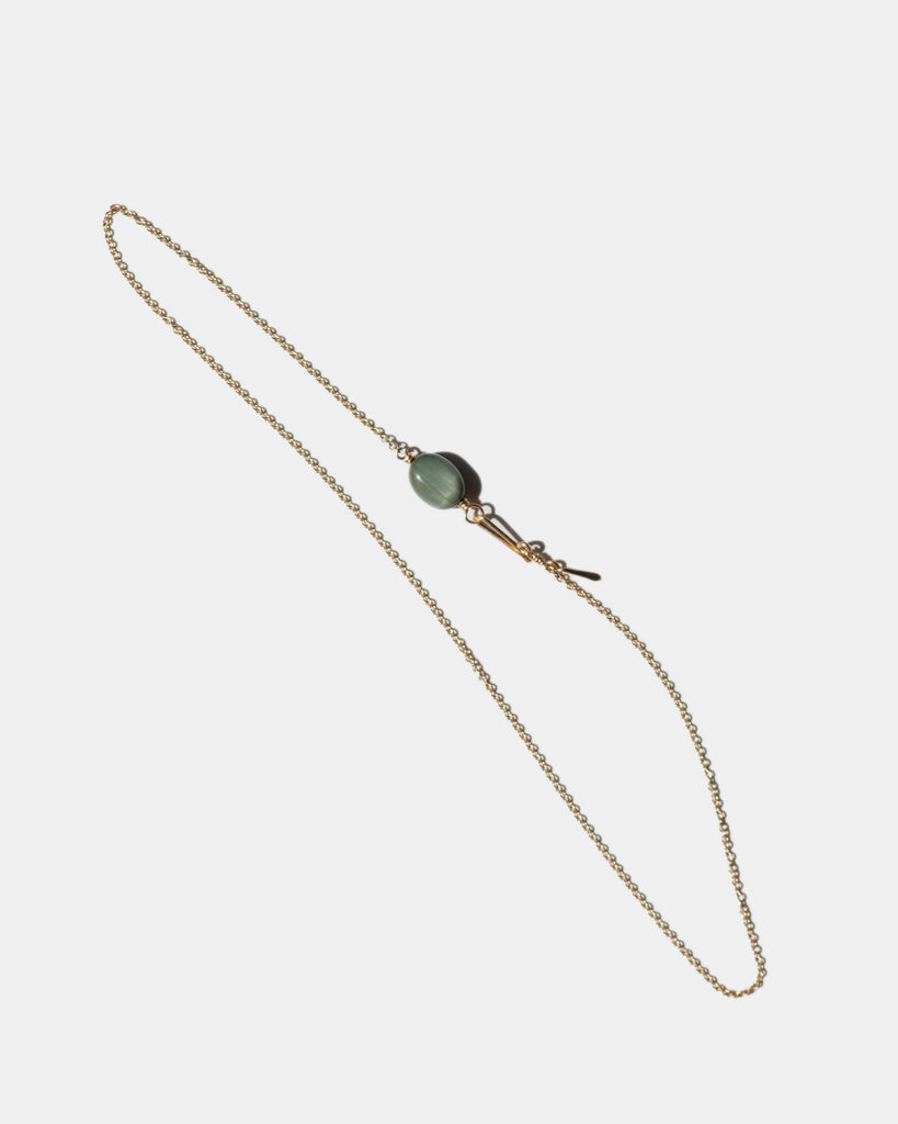 14k Cat's Eye Alexandrite Chain Necklace
