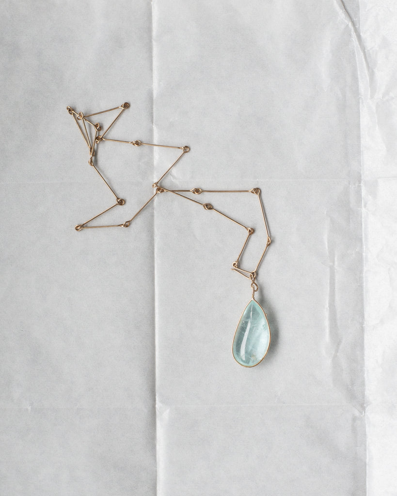 14k A World of Water Floating Pendant