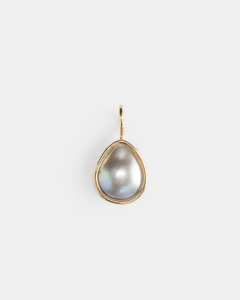 14k Petite Mabé Pearl Pendant