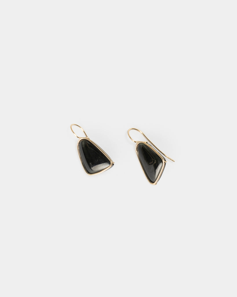 14k Black River Floating Earrings