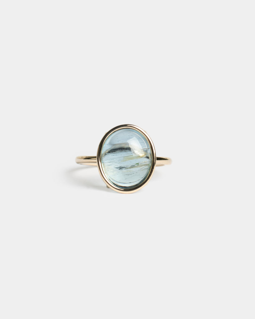 14k Indigo Floating Ring