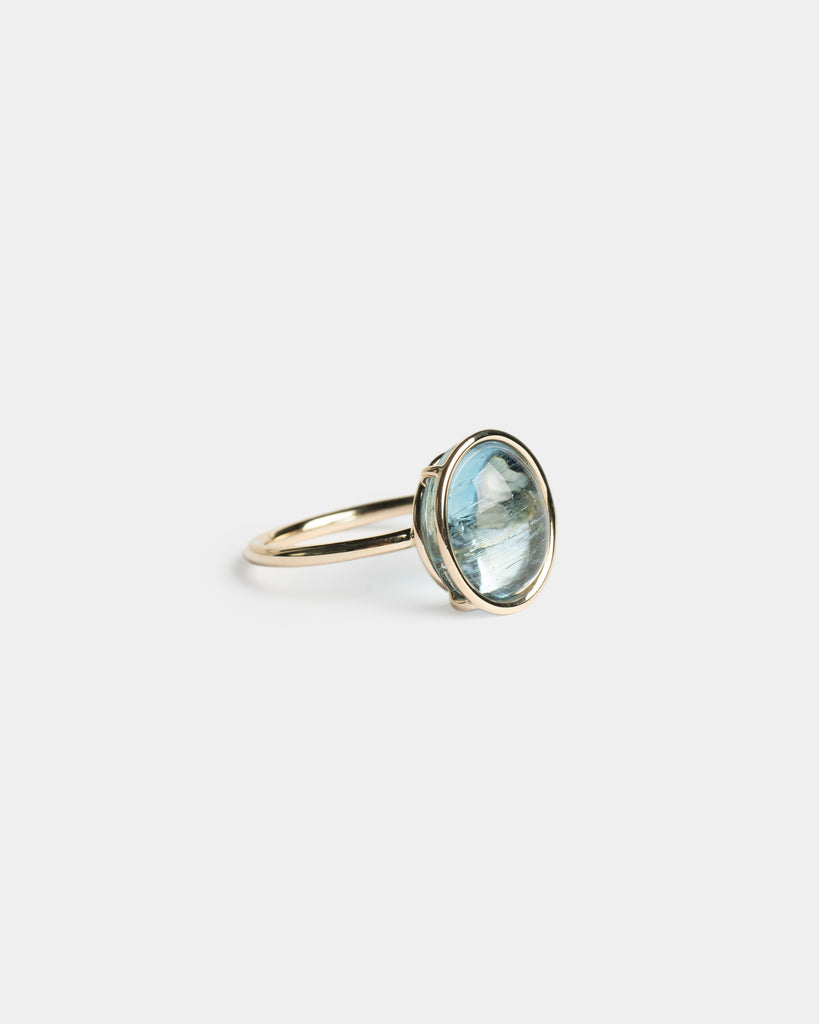 14k Indigo Floating Ring