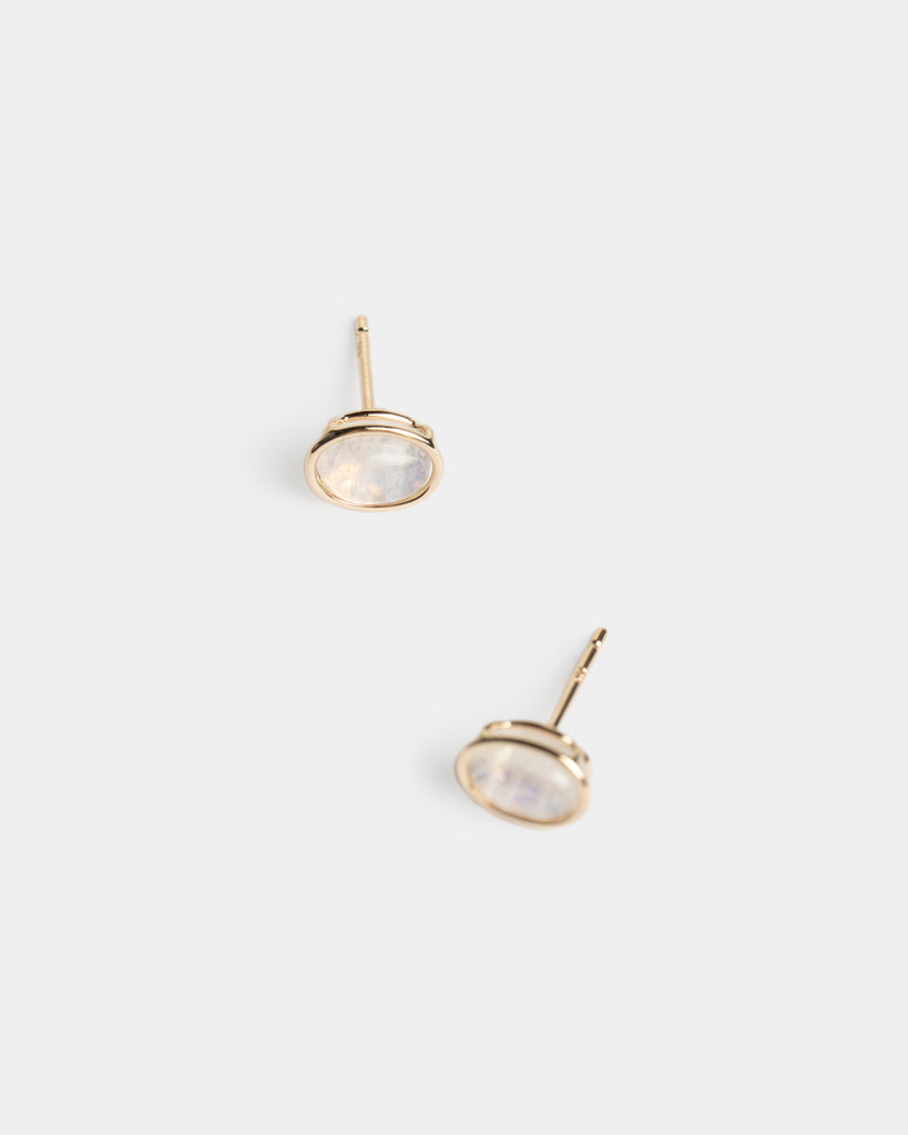 14k All in a Rainbow Floating Studs