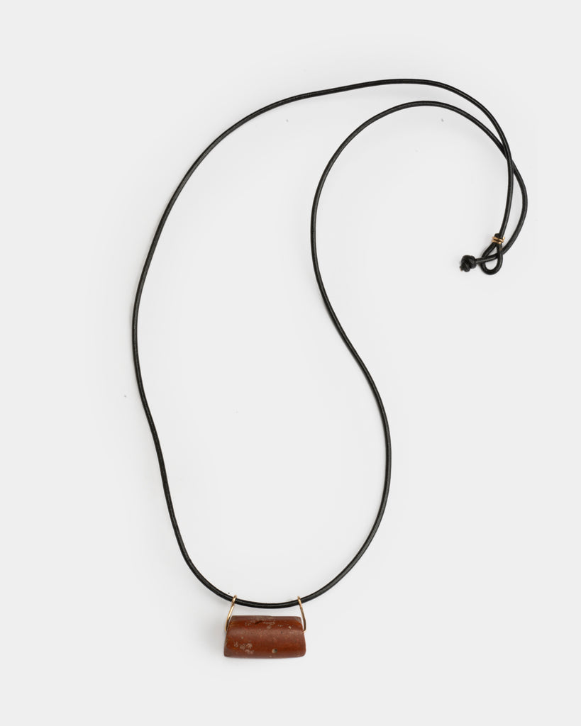 Jasper Cord Necklace