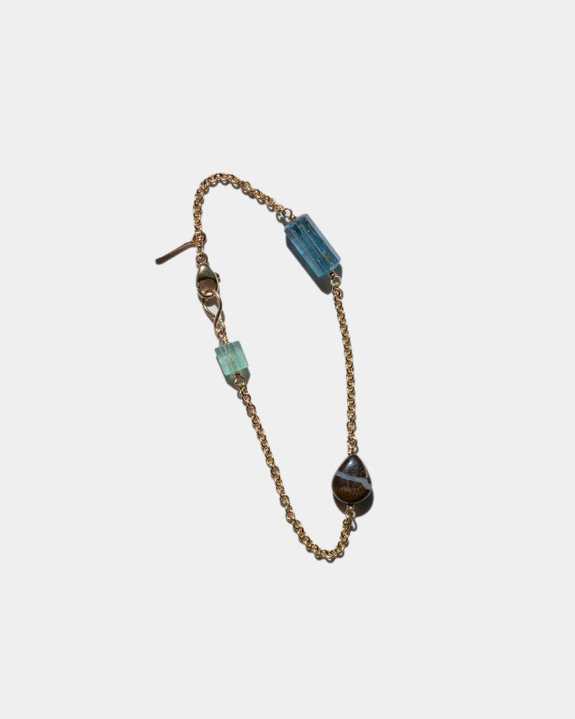 14k Tide Pools Chain Bracelet