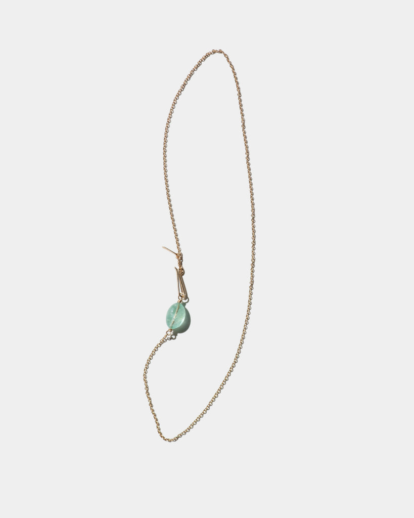 14k Emerald Chain Necklace