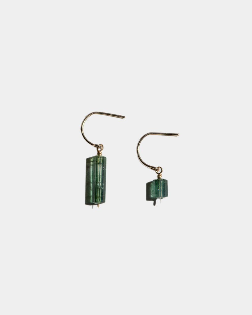 14k Pines Charm Earring