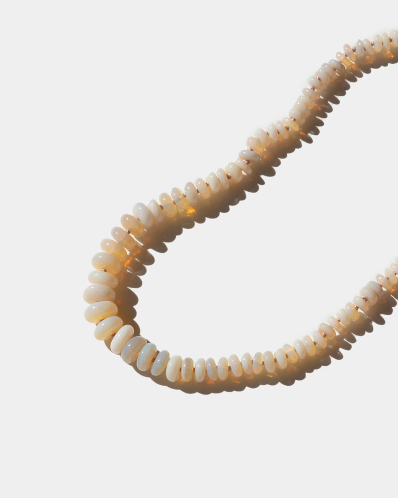 14K Soft Opal Layering Necklace