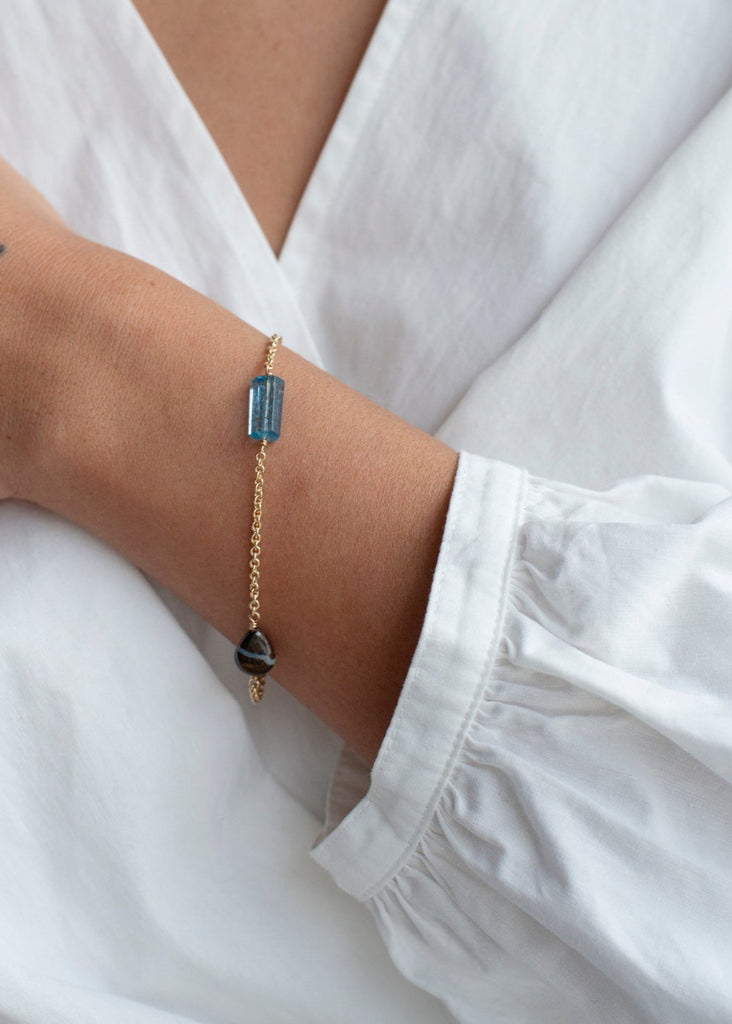 14k Tide Pools Chain Bracelet