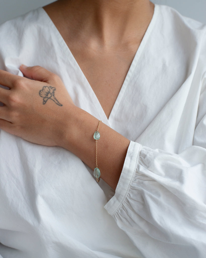 14k Effervescence Chain Bracelet