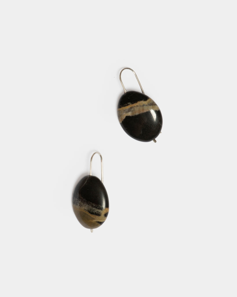 Portoro Marble Drop Earrings