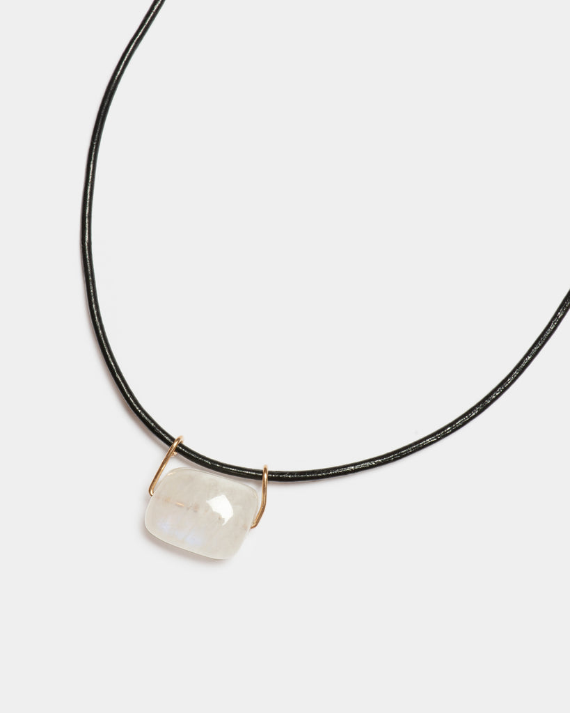 Moonstone Cord Necklace