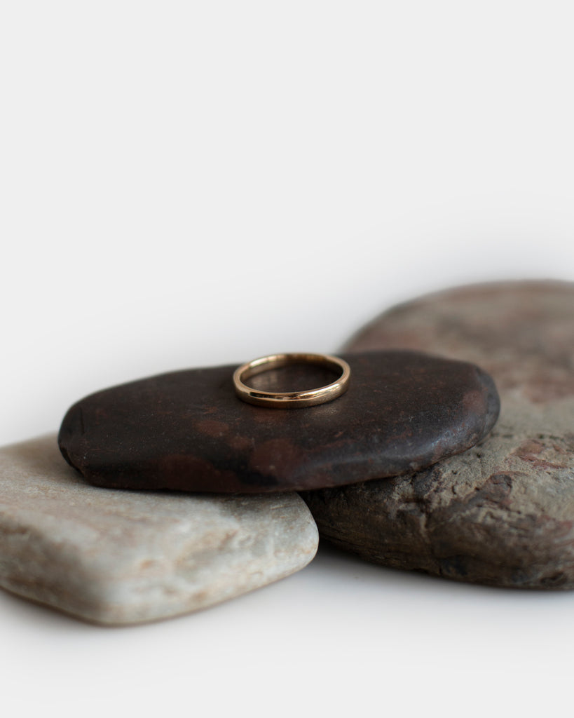 14k Classic Wedding Band - 2mm