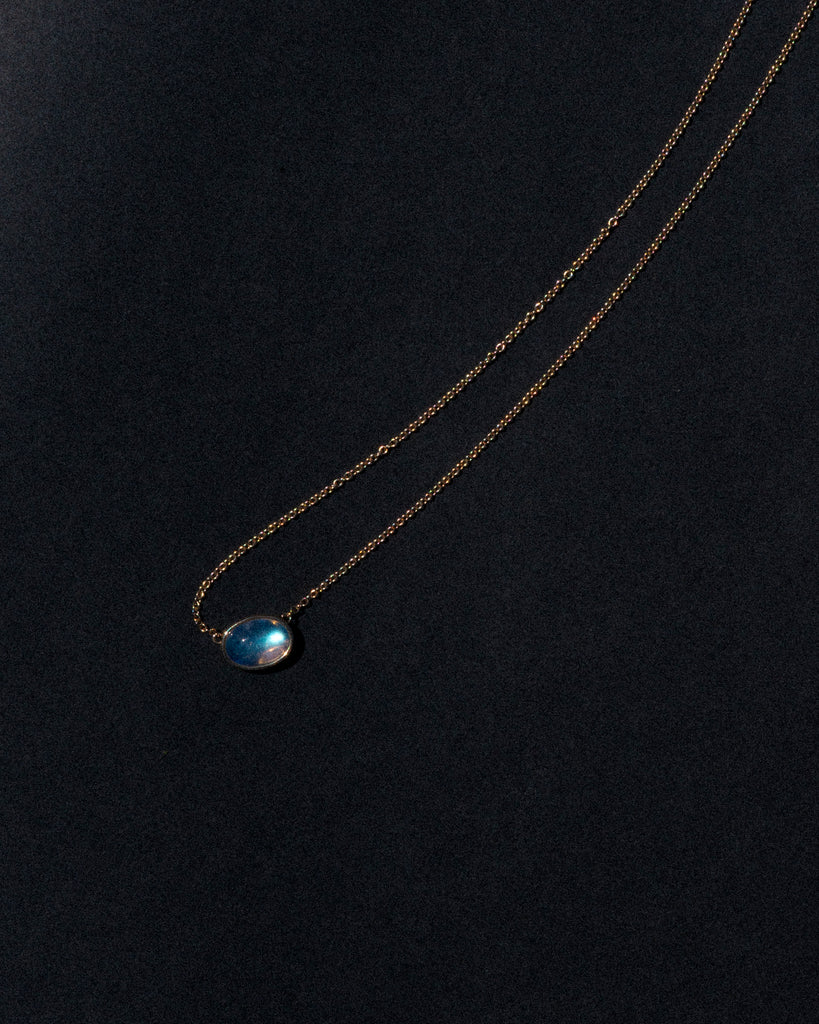 14k All in a Rainbow Floating Chain Necklace