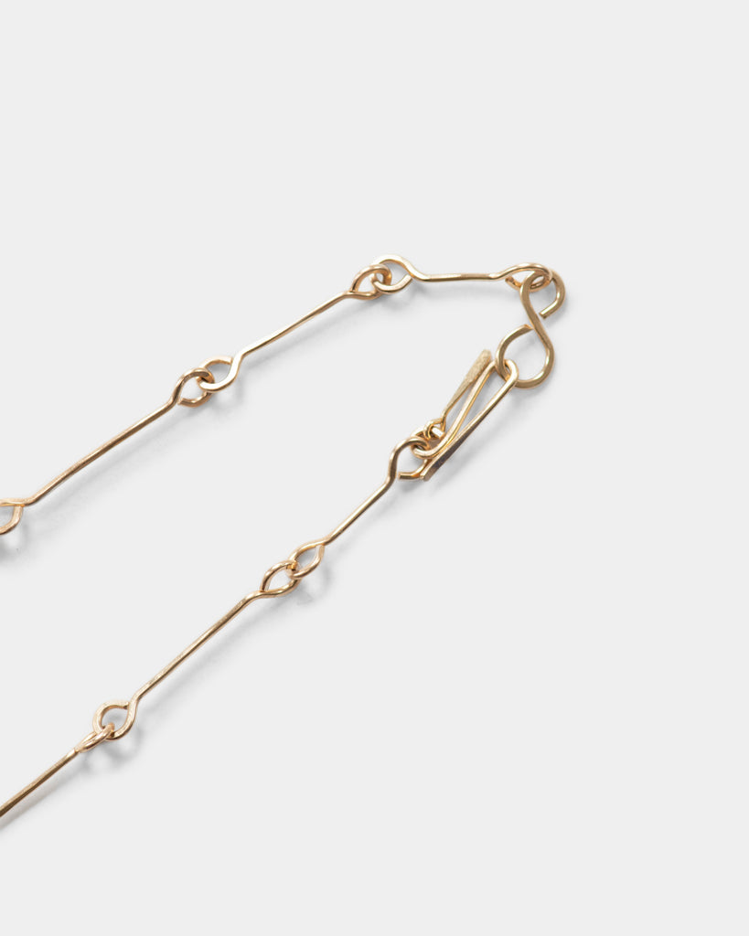 14k Bone Chain Necklace