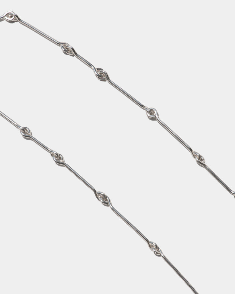 Sterling Bone Chain Necklace