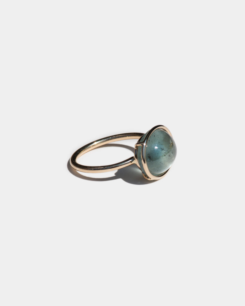 14k Driftwood Sky Floating Ring