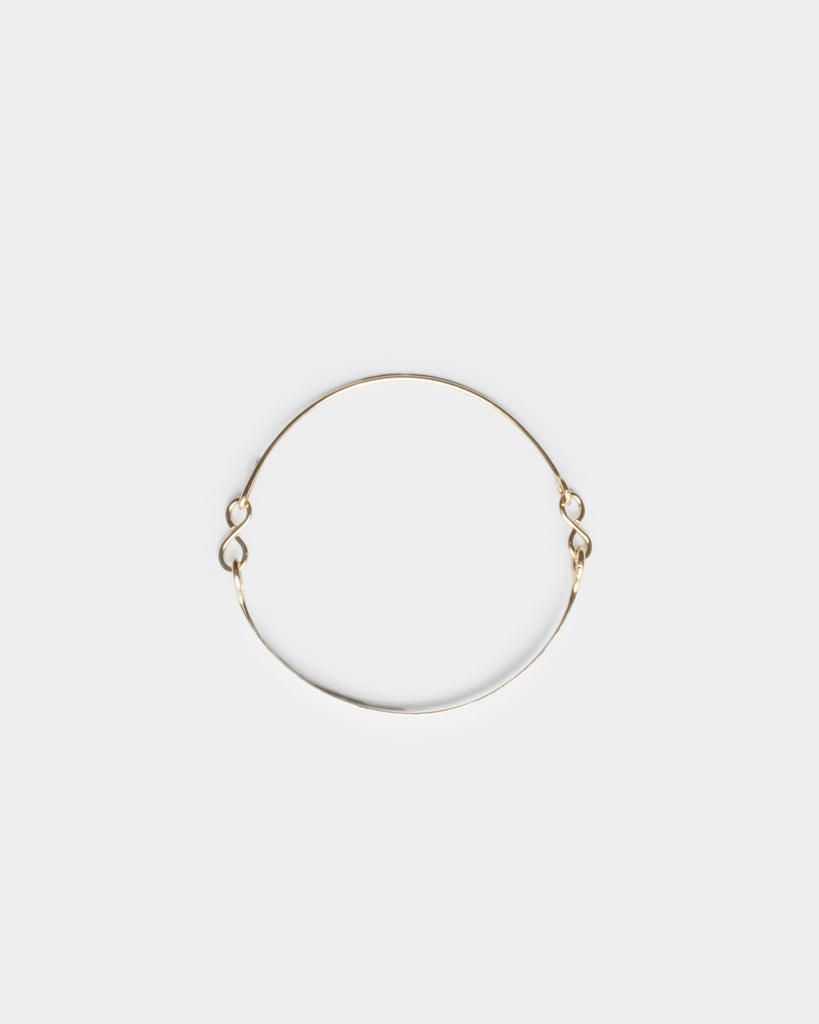 14k Rudimentary Bangle
