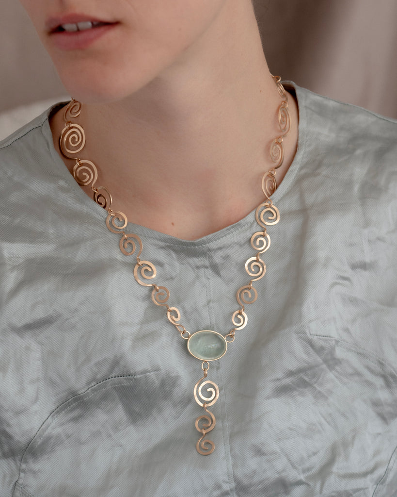 14k Anything Could be Beauty Necklace
