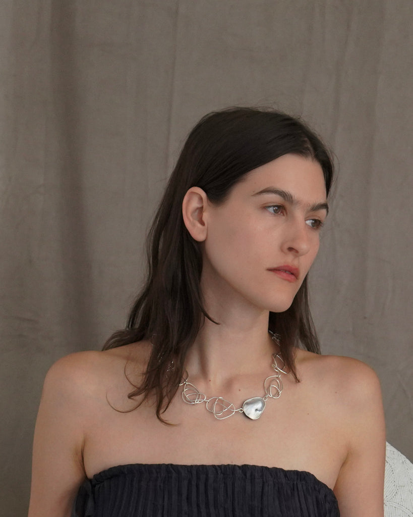 Pearls and Lace Necklace