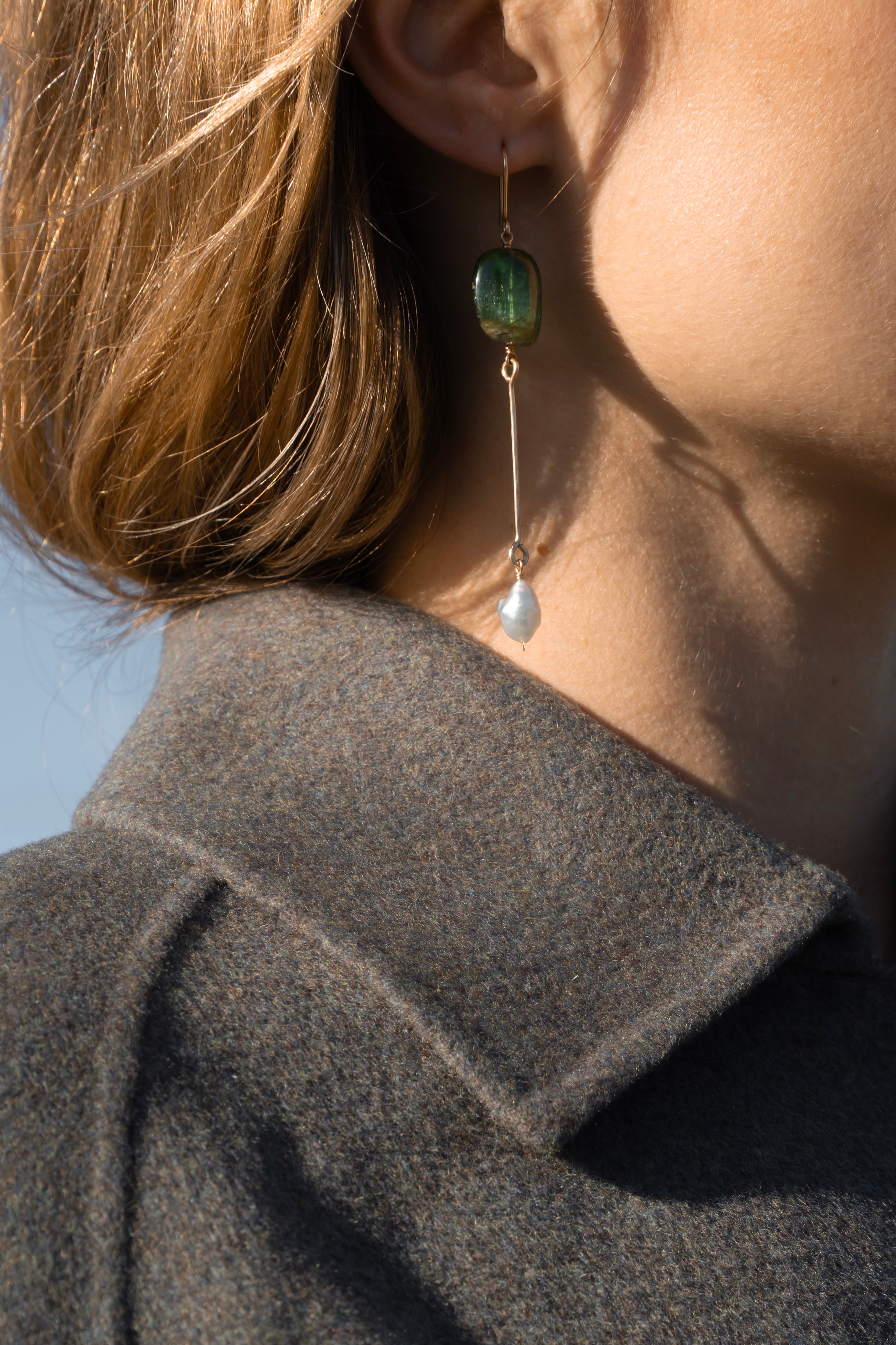 14k Ode to Dries Earrings