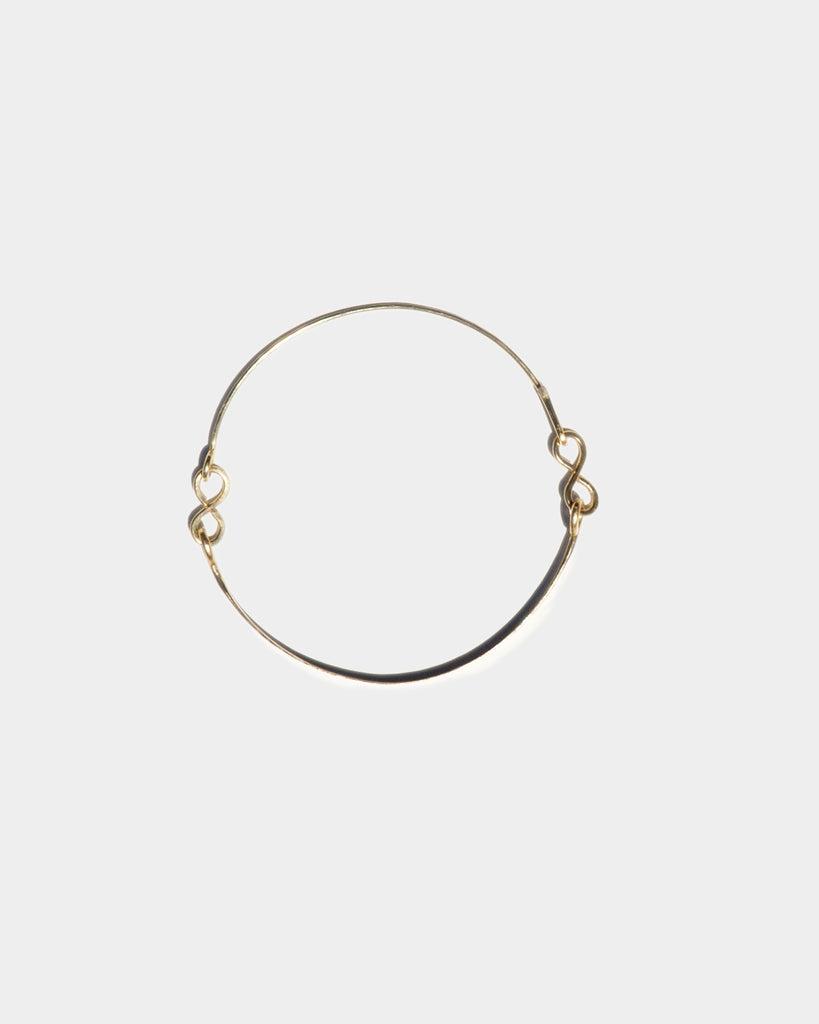 14k Rudimentary Bangle